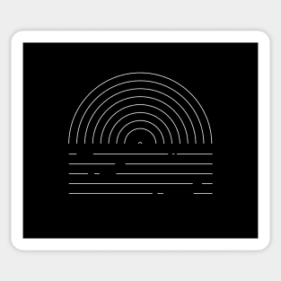 Sunset vinyl Sticker